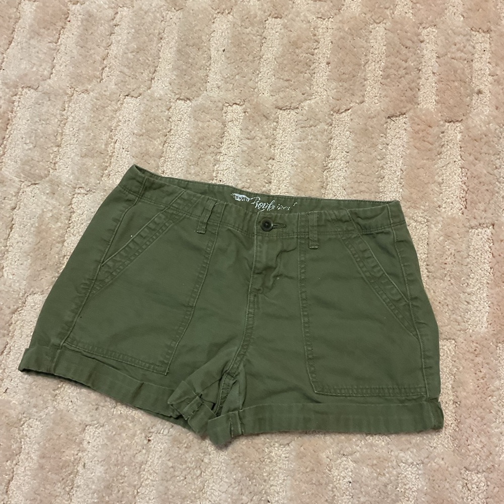 Green Women's Shorts